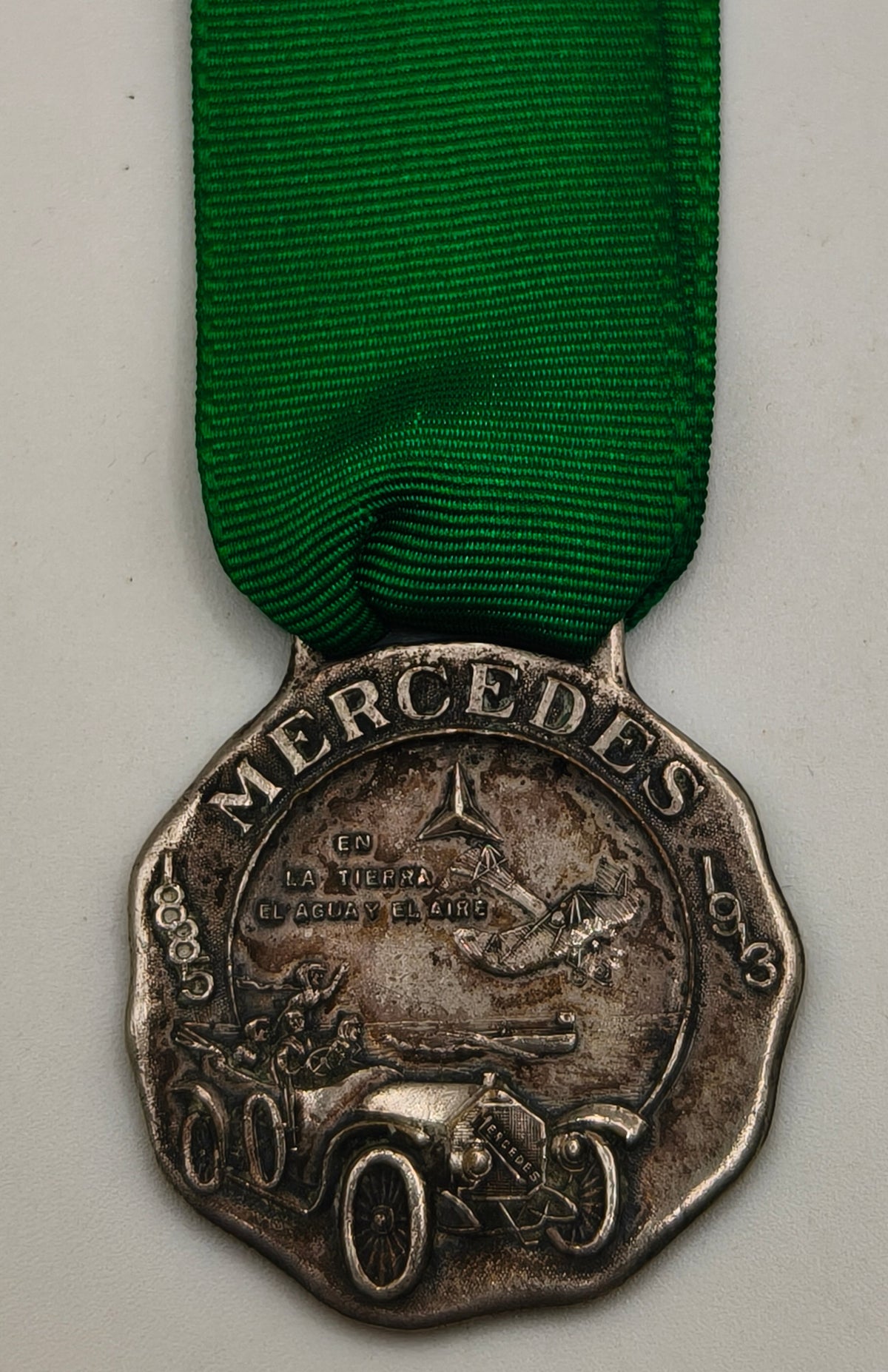 Silver Old Mercedes Medal.