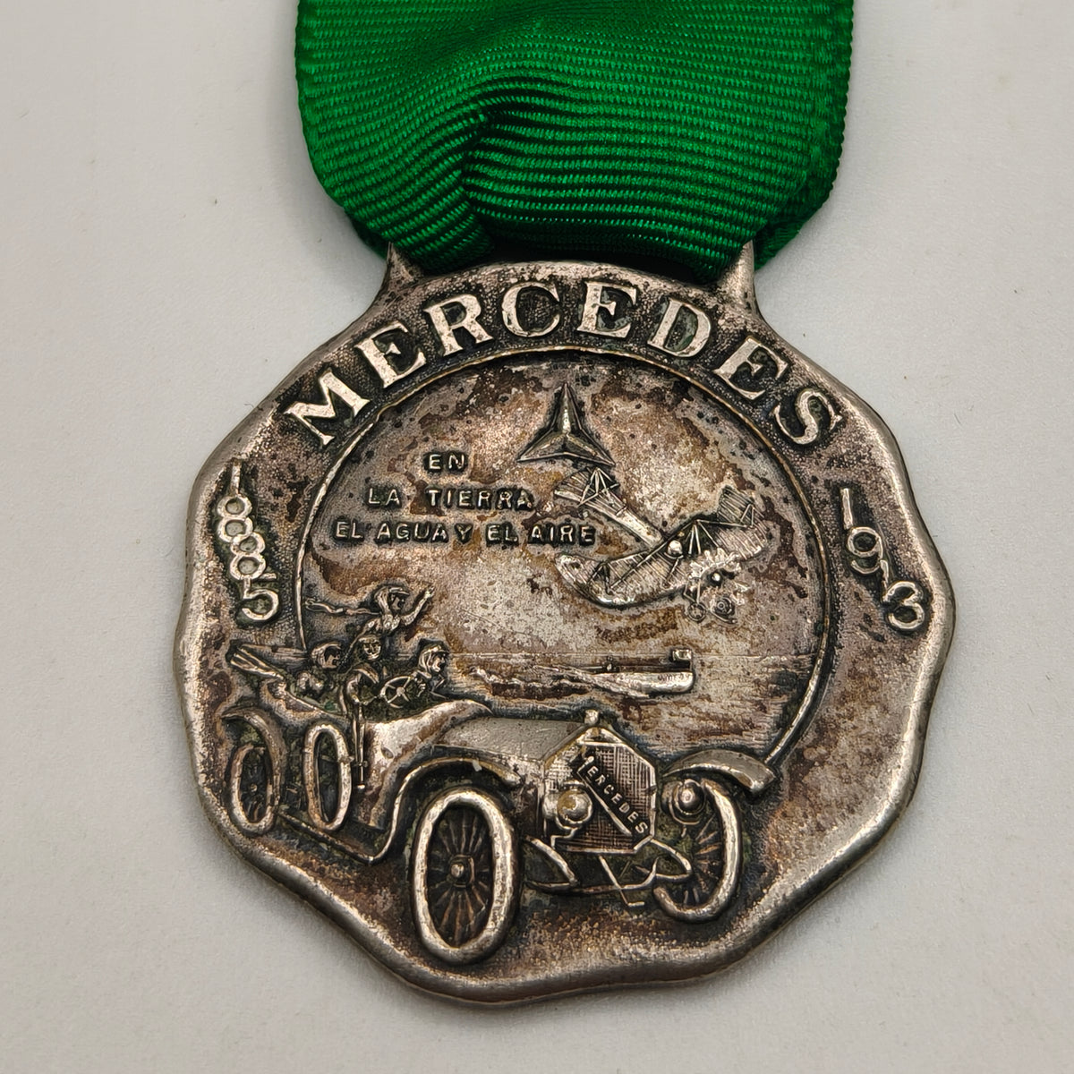 Silver Old Mercedes Medal.