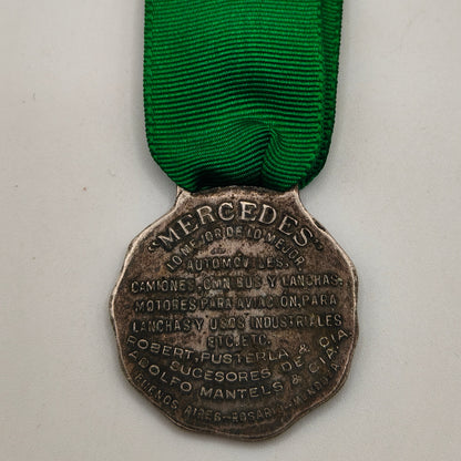 Silver Old Mercedes Medal.