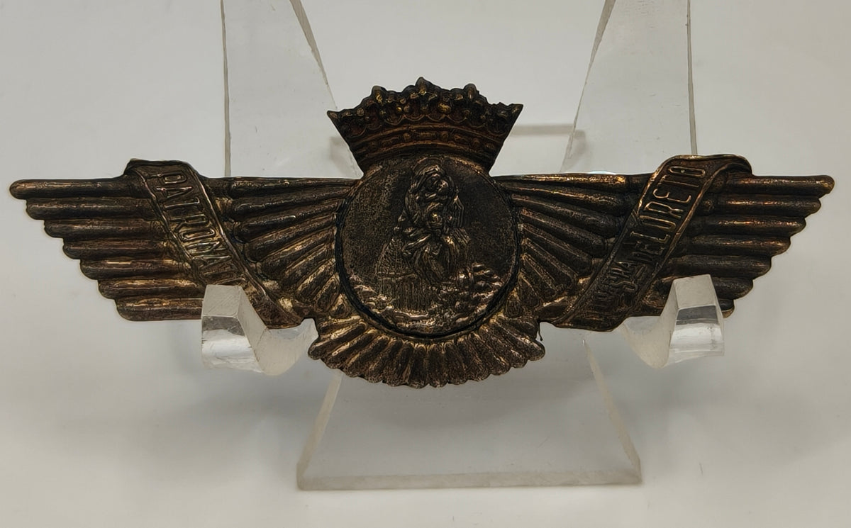 Orphan of  Spanish Civil War Pilot Badge.