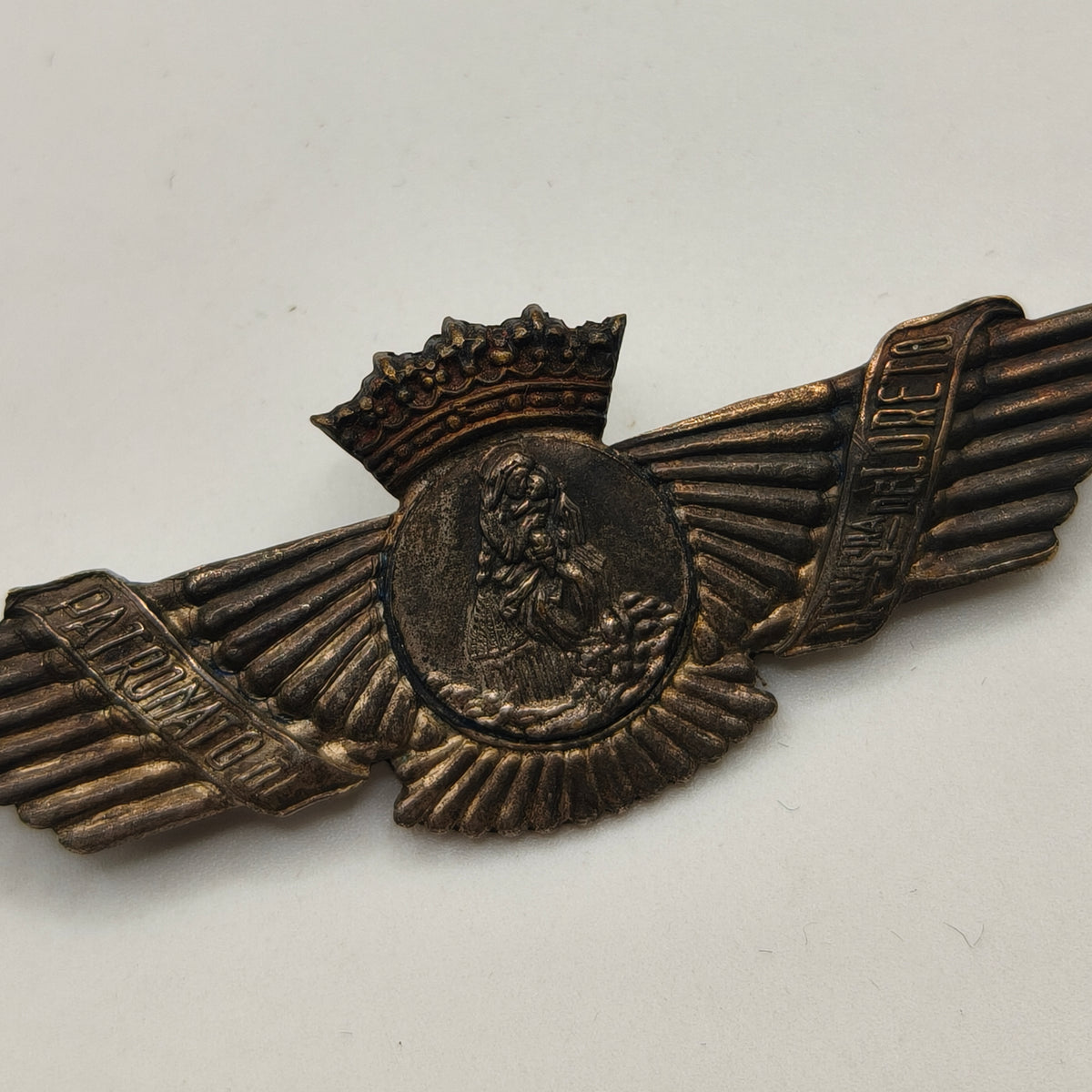 Orphan of  Spanish Civil War Pilot Badge.
