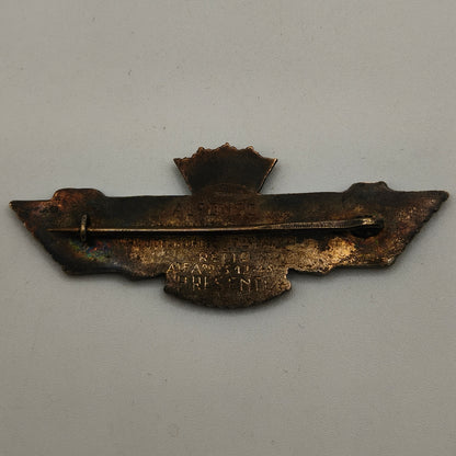 Orphan of  Spanish Civil War Pilot Badge.