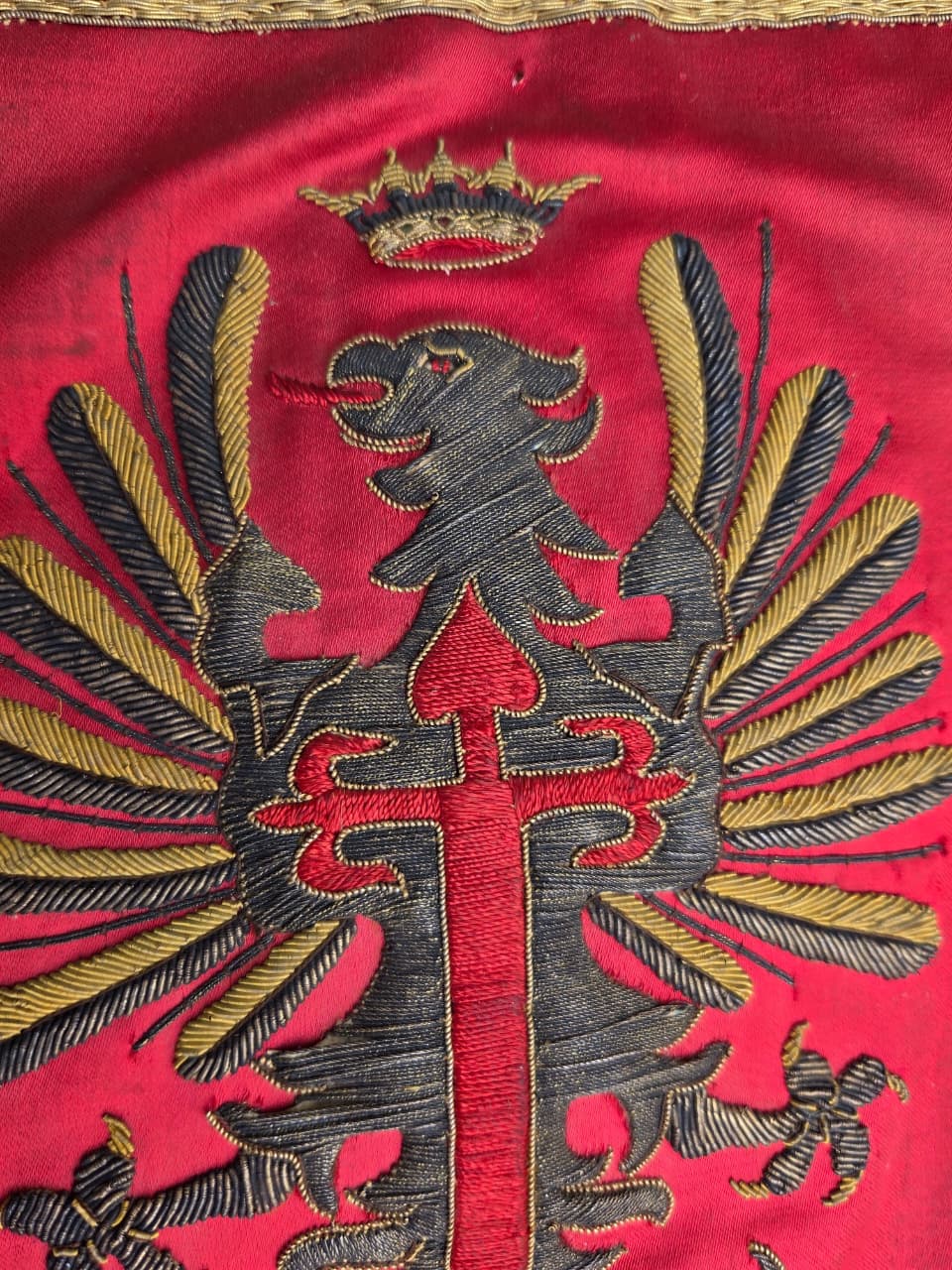 Infantry Regimental Flag. Spain Franco's Period.