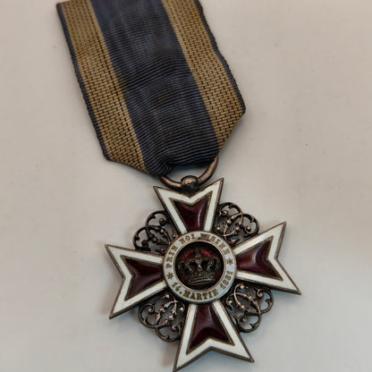 Order of the Crown of Rumania, Medal Class.