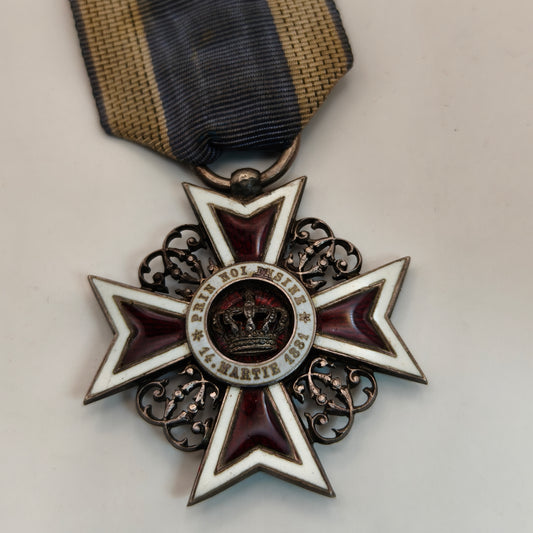 Order of the Crown of Rumania, Medal Class.