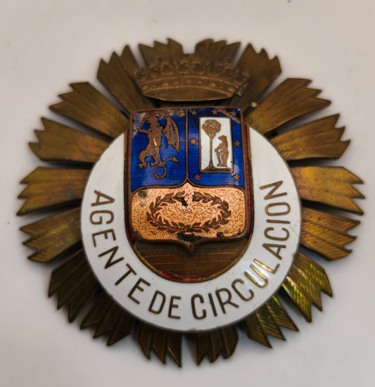 Spanish Police Badge. Franco's Period.