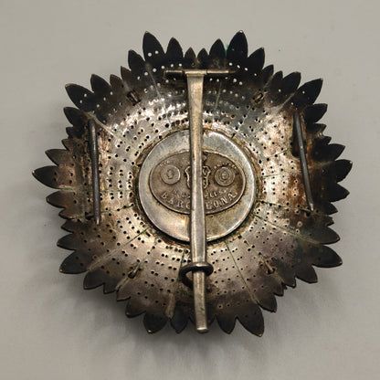 Breast Star, Order of Nichan Iftikhar, Spanish Castells Made. Very Rare Model.