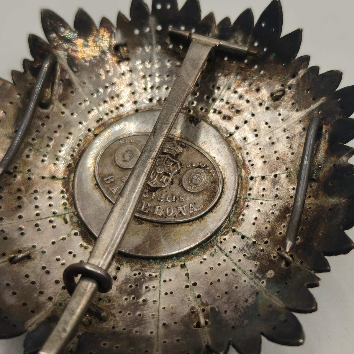 Breast Star, Order of Nichan Iftikhar, Spanish Castells Made. Very Rare Model.