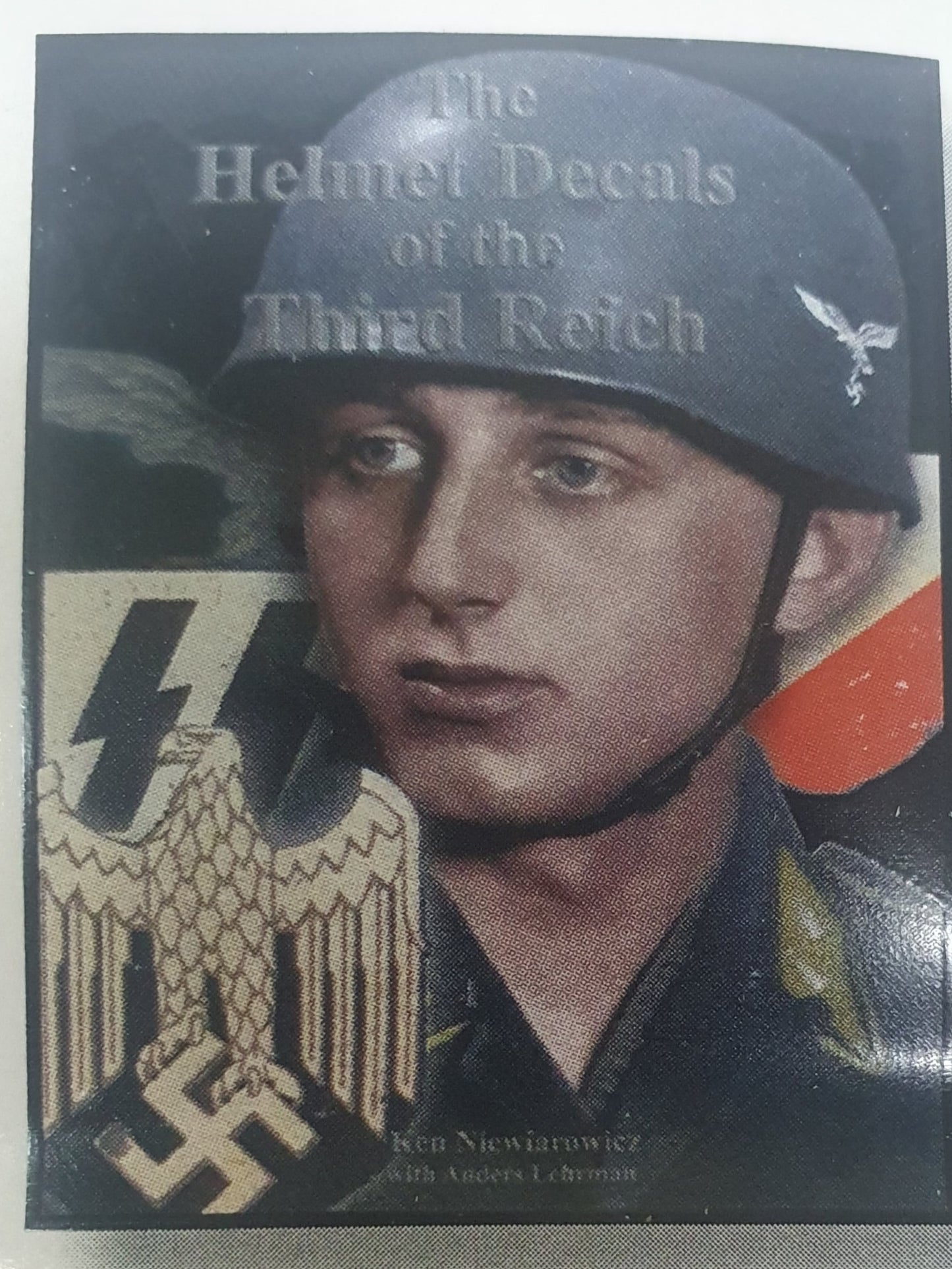 The helmet decals of the third reich