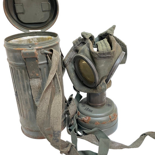 Máscara de gas alemana 2 guerra mundial