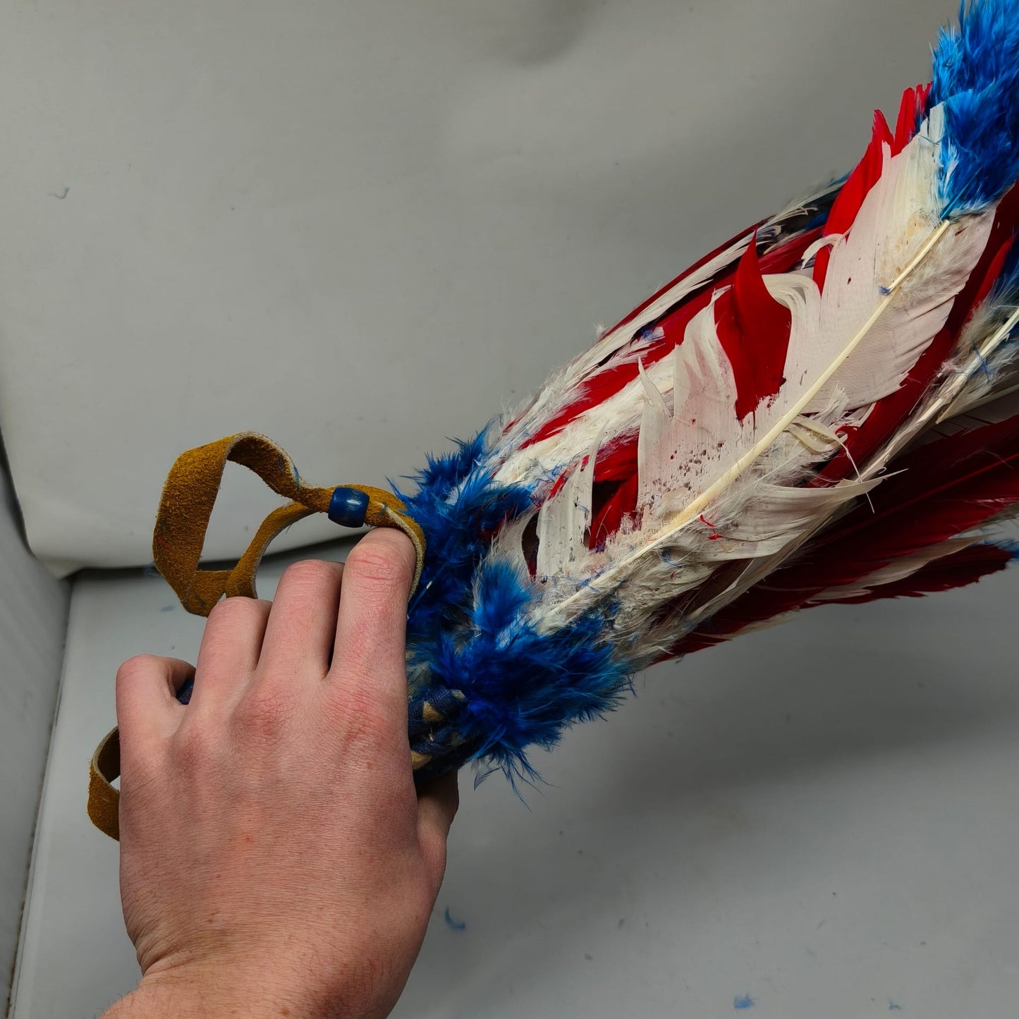 Plumas Jefe tribal colonial Francia