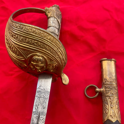 Sable de almirante italiano