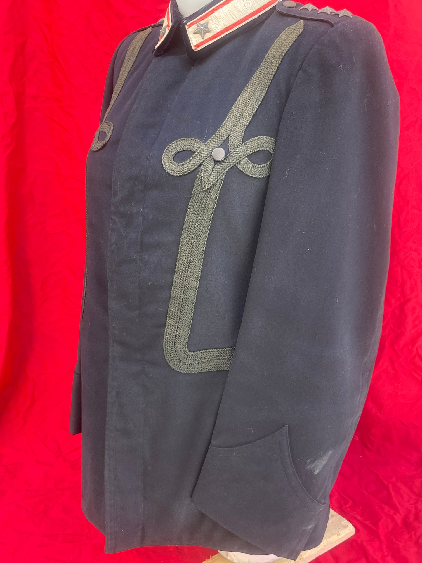 Uniforme de gala italiano del cuerpo real de carabineros