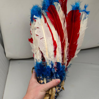 Plumas Jefe tribal colonial Francia