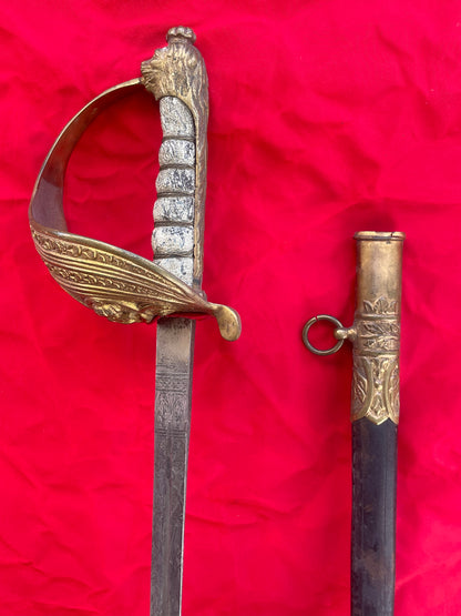 Sable de almirante italiano