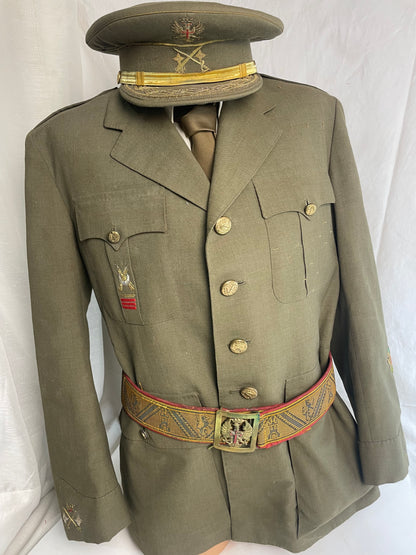 Uniforme de general de división. Epoca franco.