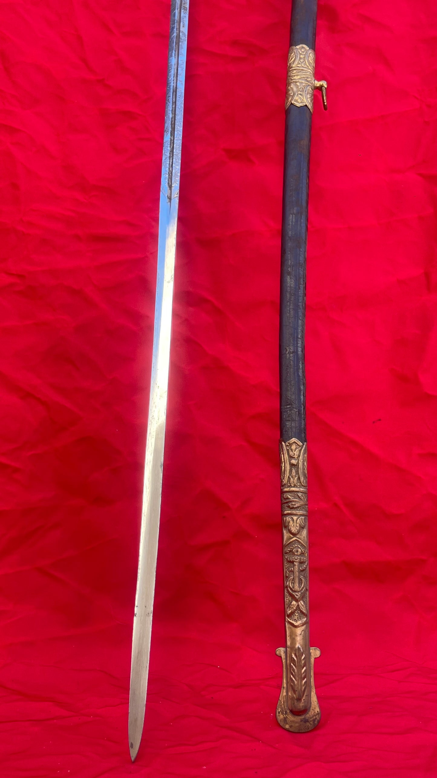 Sable de almirante italiano