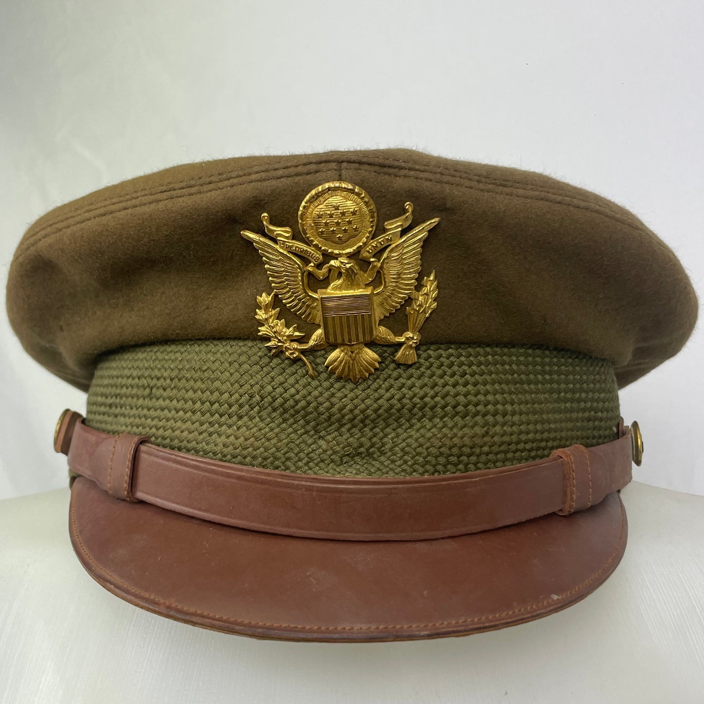 US Army Air Corps Officer’s Winter Visor Cap. WW2