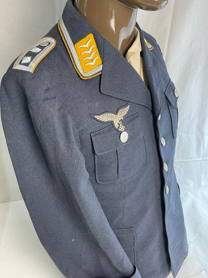 Chaqueta de uniforme luftwaffe Oberfeldgebel