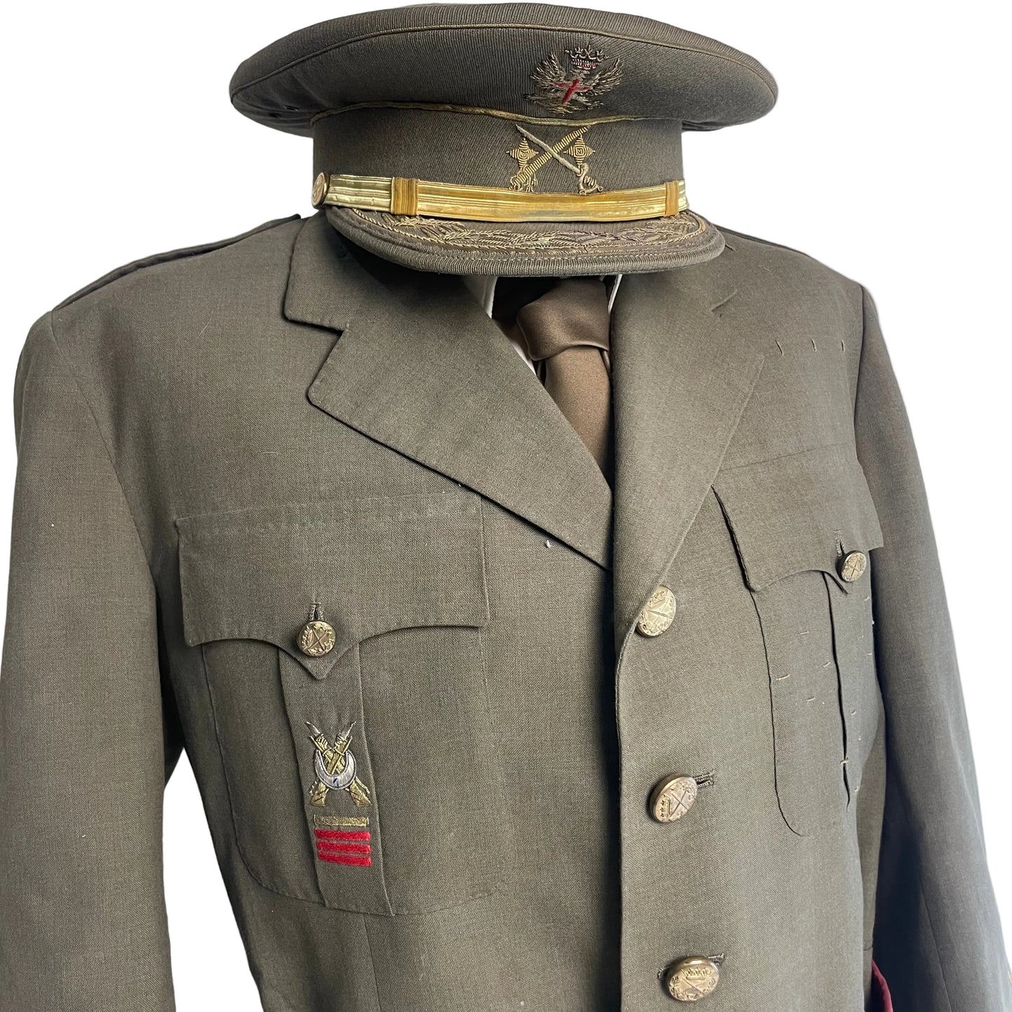 Uniforme de general de división. Epoca franco.