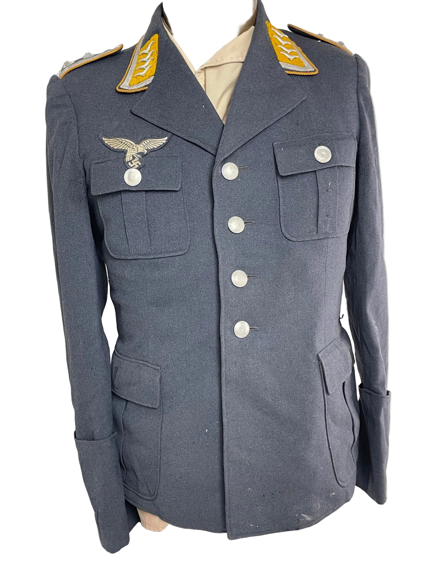 Chaqueta de uniforme luftwaffe Oberfeldgebel