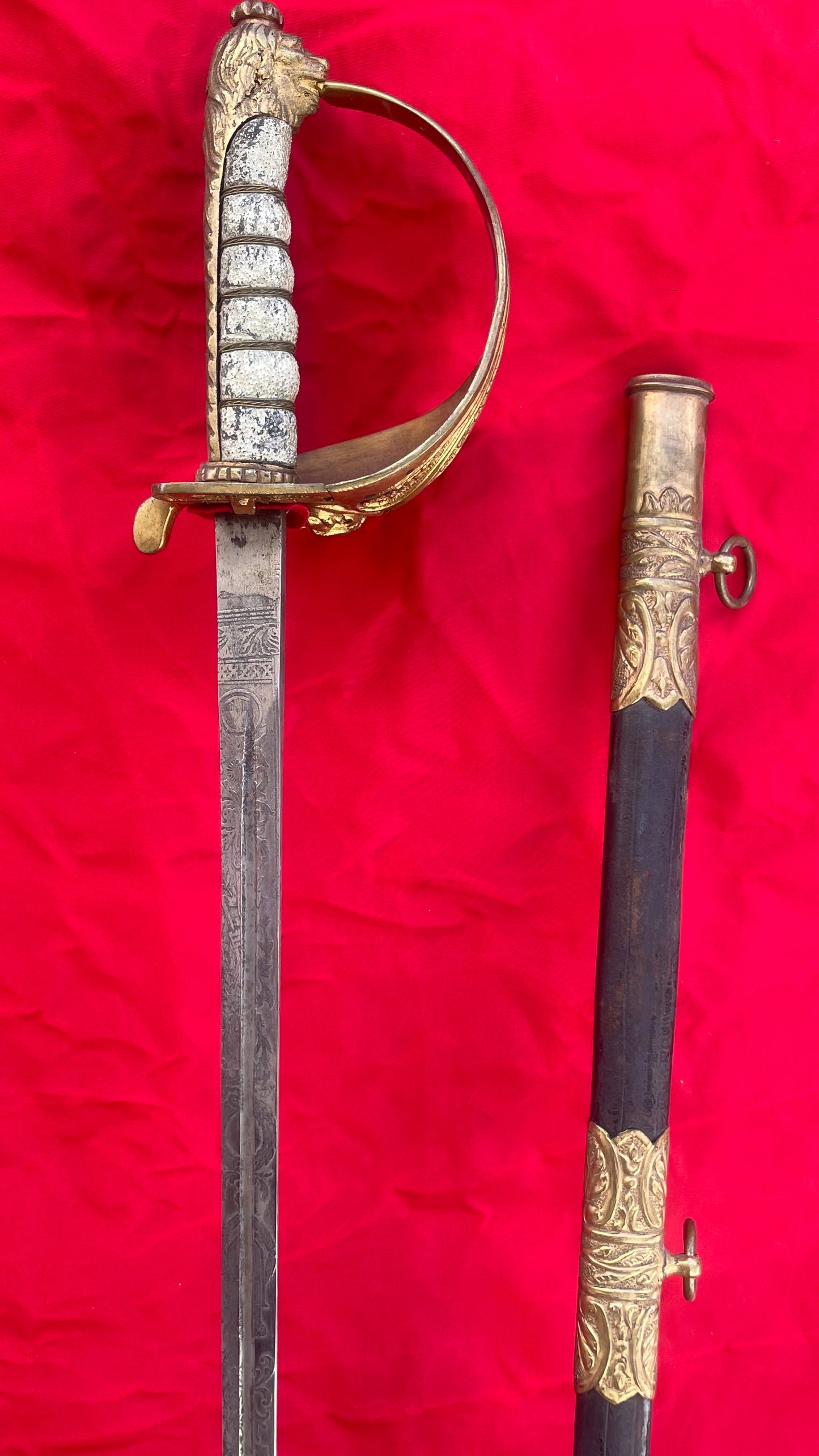 Sable de almirante italiano