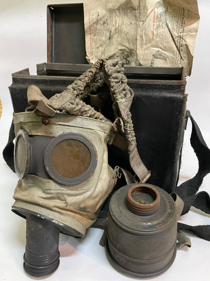 Máscara de gas francesa 2 Guerra mundial