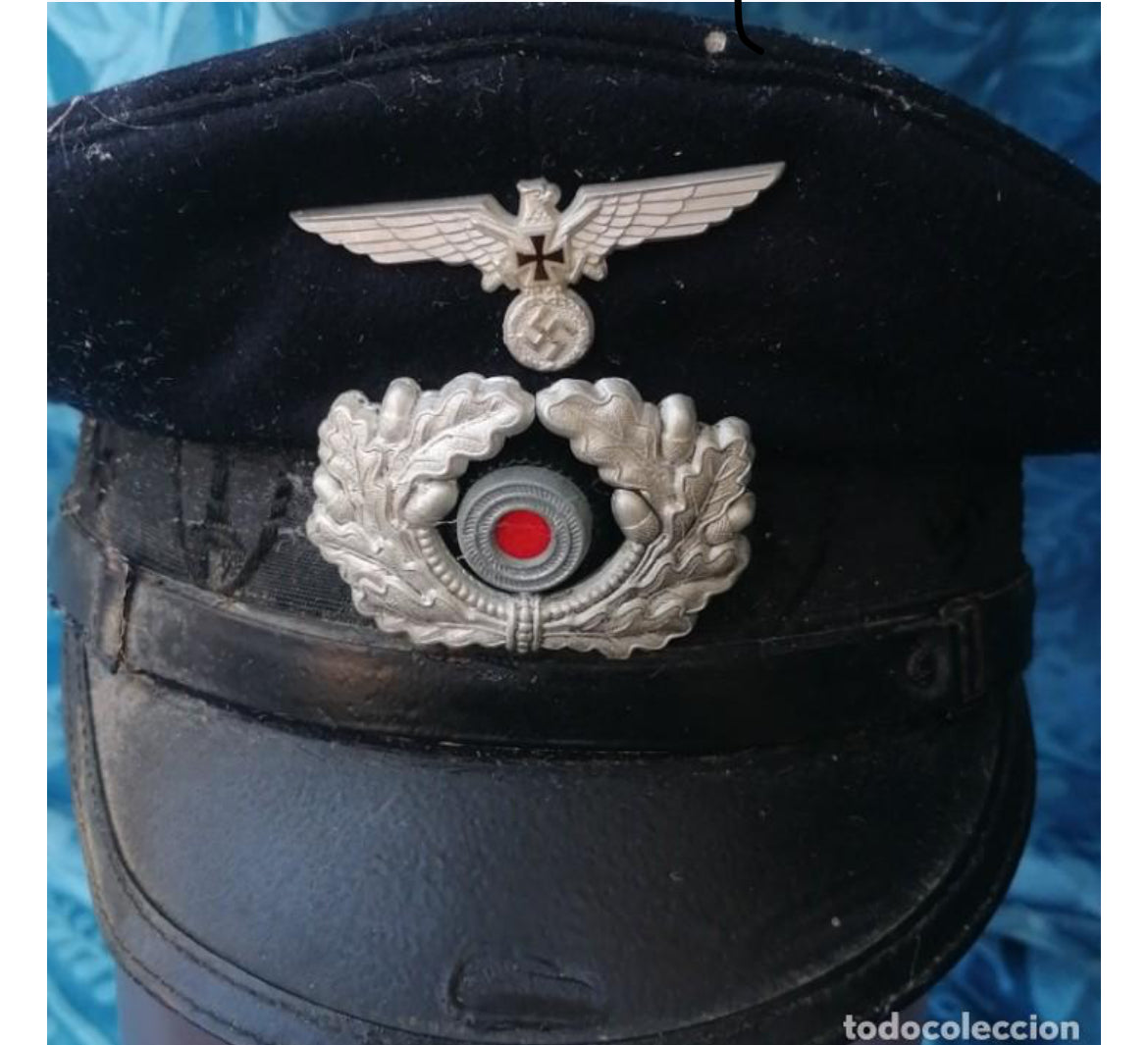 Gorra de plato de la liga de excombatientes Alemanes a partir de 1935