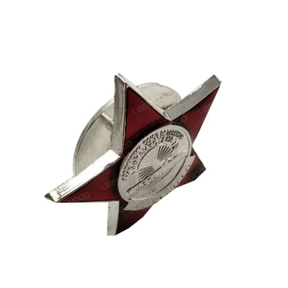 Pin de estrella roja FSB de la Segunda Guerra Mundial, URSS, CCCP soviético, Rusia, insignia de la guardia rusa, emblema de águila Imperial, medalla de Honor de Lenin, broche colgante 