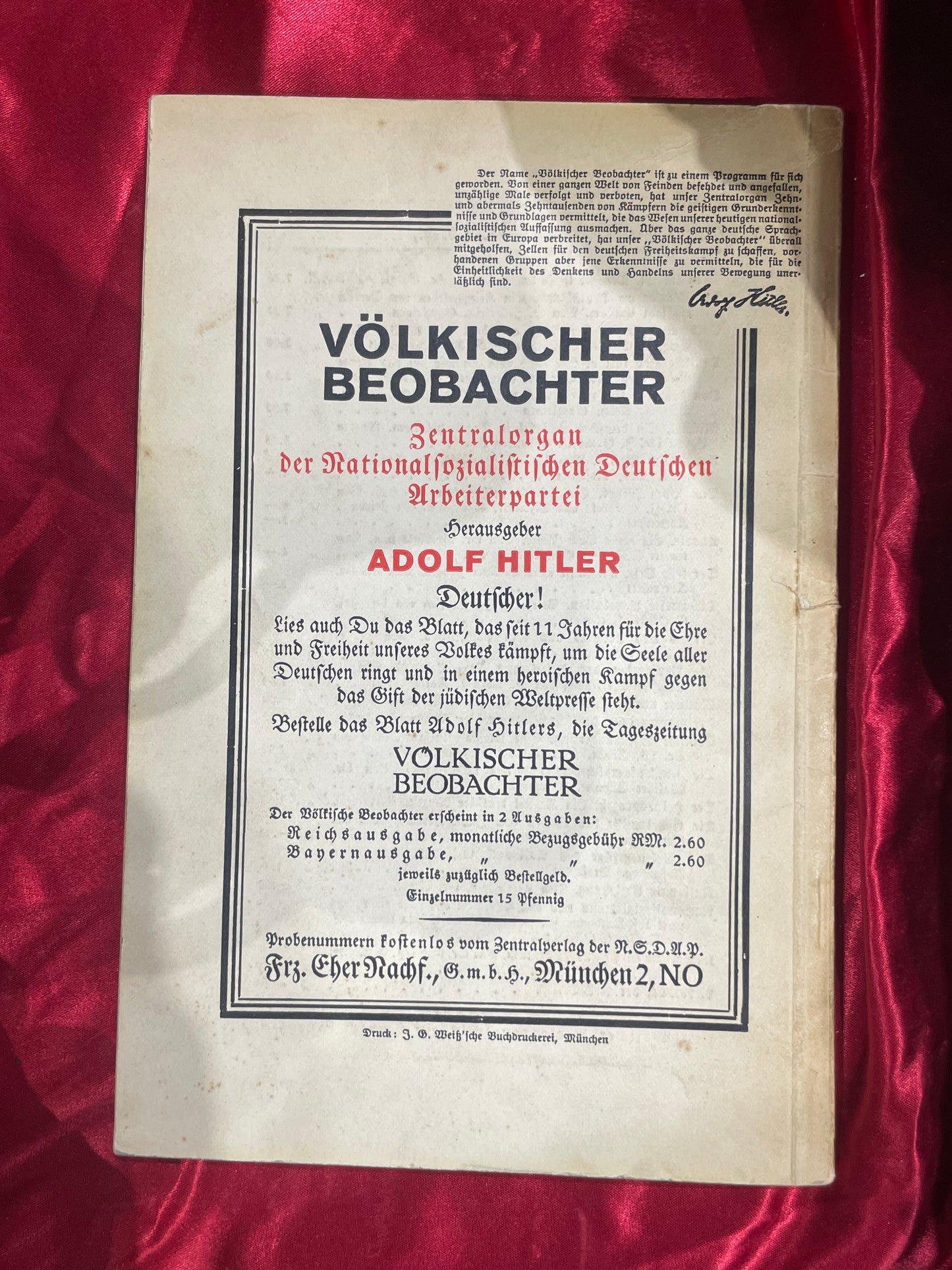 Das program der nsdap