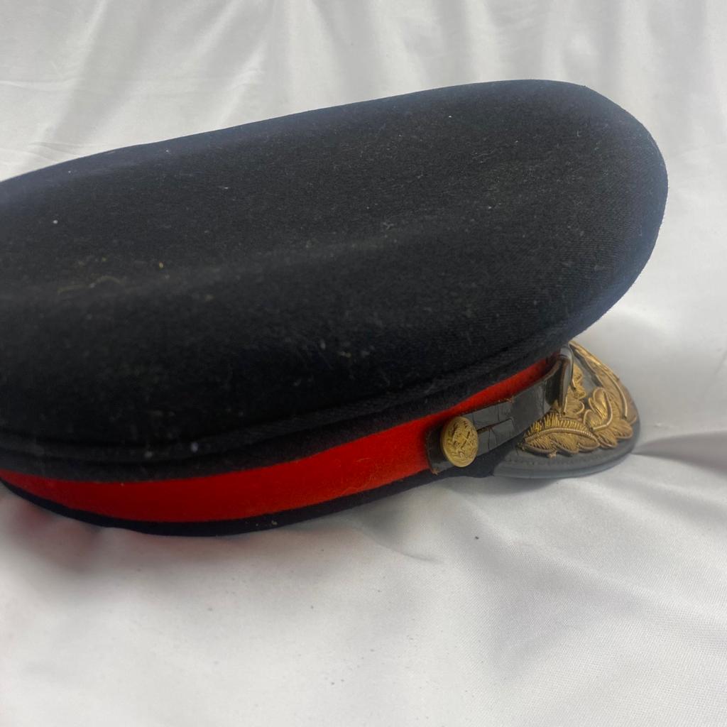 British general's plate cap.