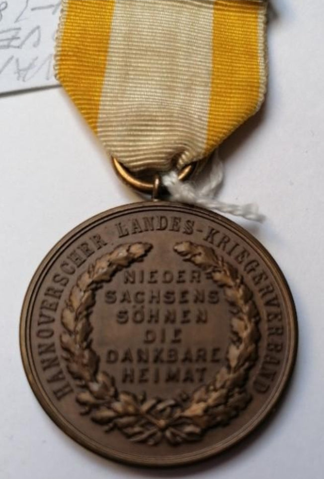 Hannover Medal 1914 to 18