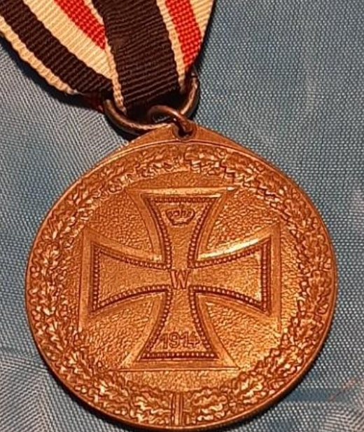 German veterans medal World War 1