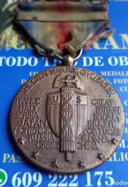 World War I American Inter-Allied Victory Medal