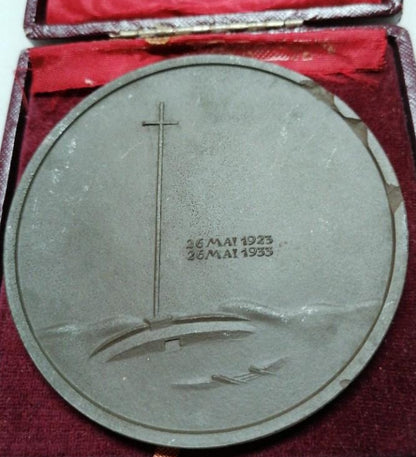 Plate of Schlageter German hero of the Frei Korps