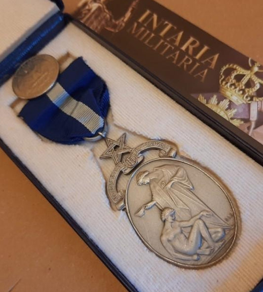 Englische Medaille für den Feldzug 1918 für Freimaurerlogen