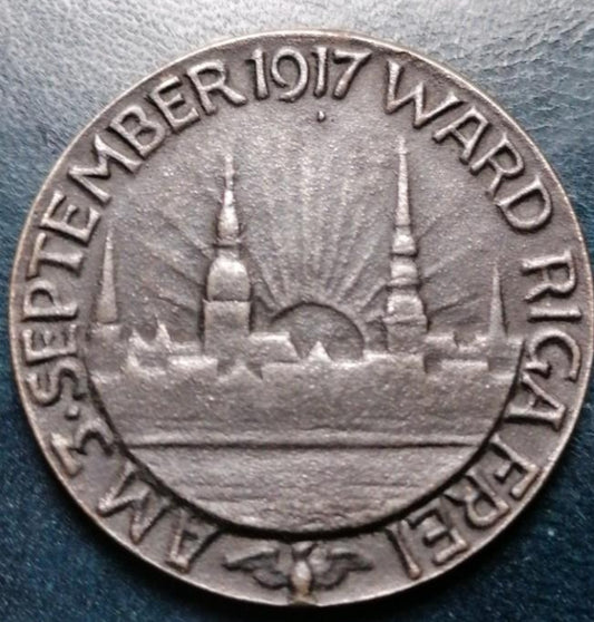 Medaille aus Riga