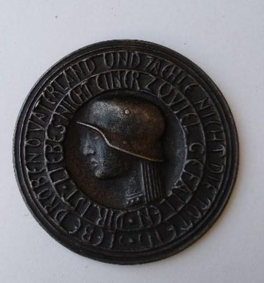 Medalla de homenaje a los caídos 1917.