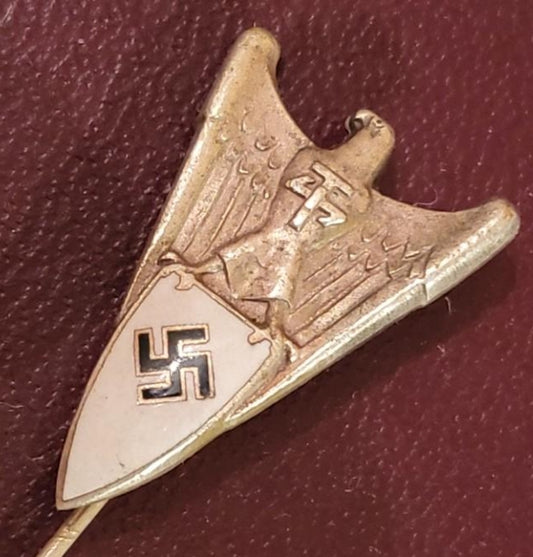 NSDAP Aviation union badge in silver