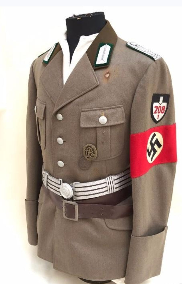 Uniforme del Comando del Servicio Laboral del Tercer Reich