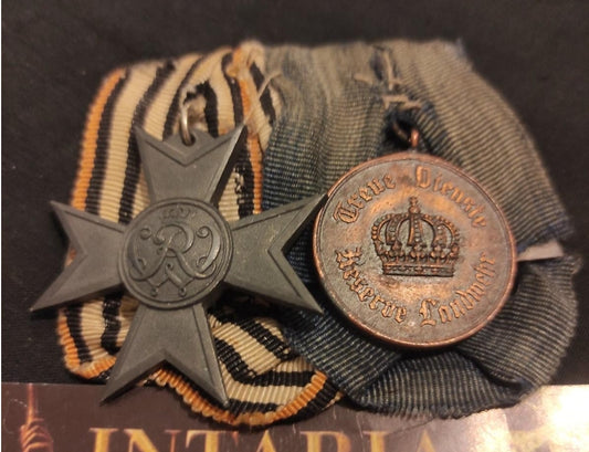 Prussian medal on gala pin