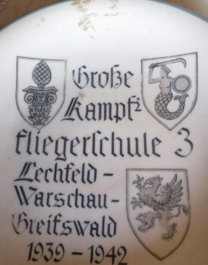 Plate from the Warsaw Luftwaffe Fighter Pilot School