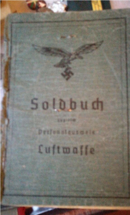 Luftwaffenpiloten-Praktikums-Soldbuch 