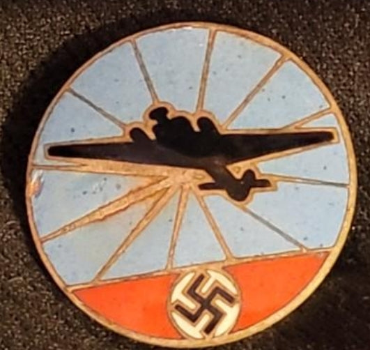 German silver anti-aircraft gun badge