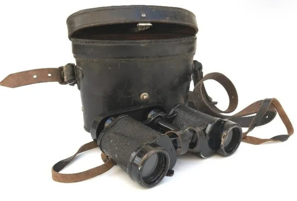 Germany (Third Reich) binoculars from World War II. Originals.
