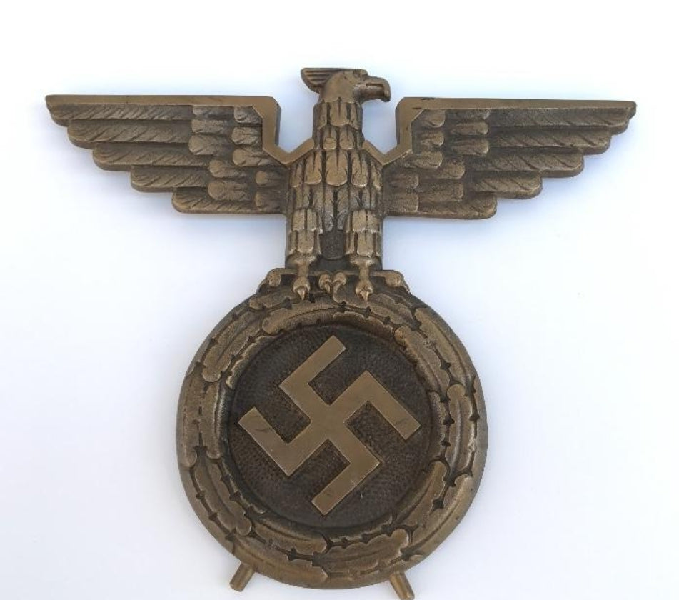 Bronzener Nazi-Adler. Original.