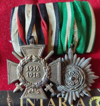 Pin de 2 medallas alemanas 