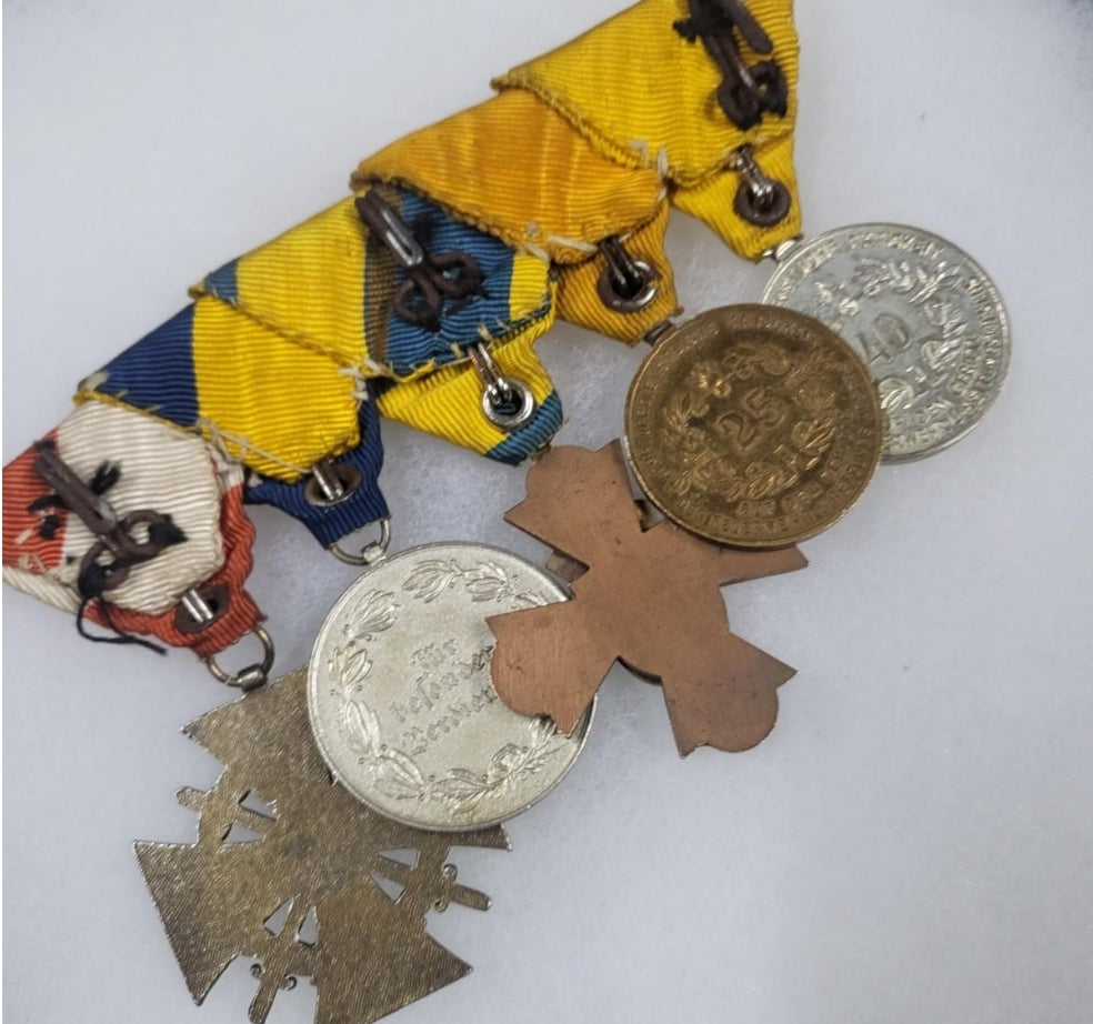 Medallas de pin de la Segunda Guerra Mundial 