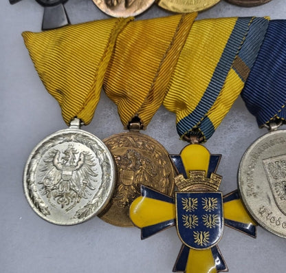 World War II pin medals