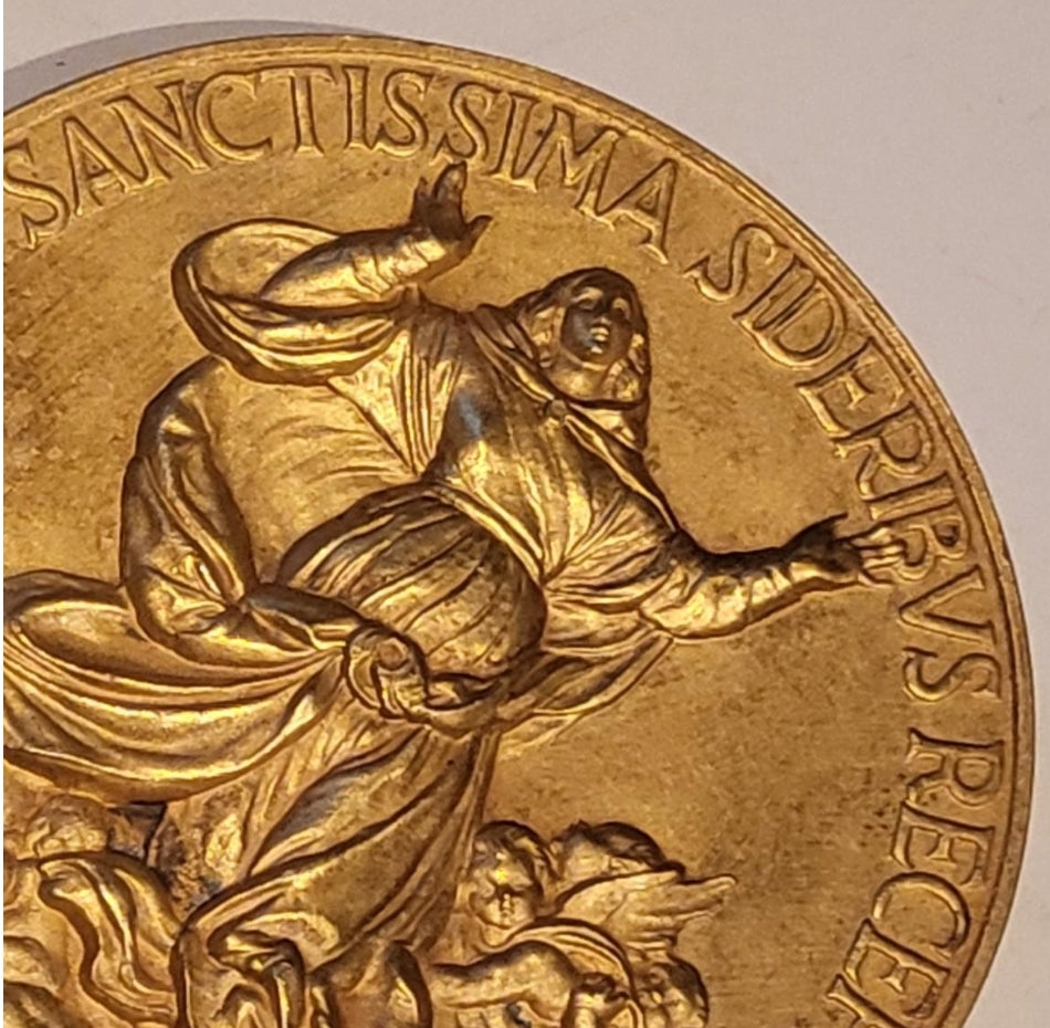 Papal Medal Pius 12